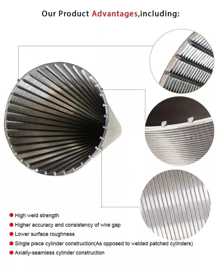 Wedge Wire Screen (V-Wire Screen)